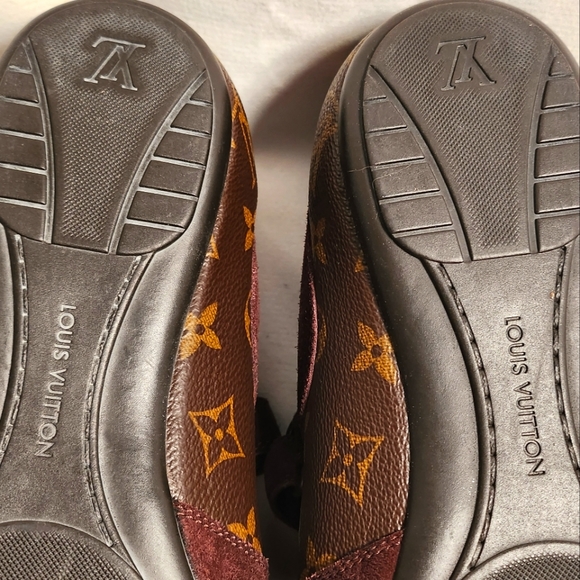 Louis Vuitton Globe Trotter Monogrammed Sneaker. Men's Or Women's. LV Size 8.5 - Picture 7 of 10